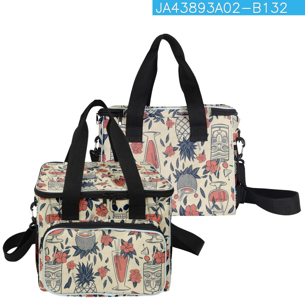 Wholesale Polyester Mexico Aztec Printed Thermal Bag